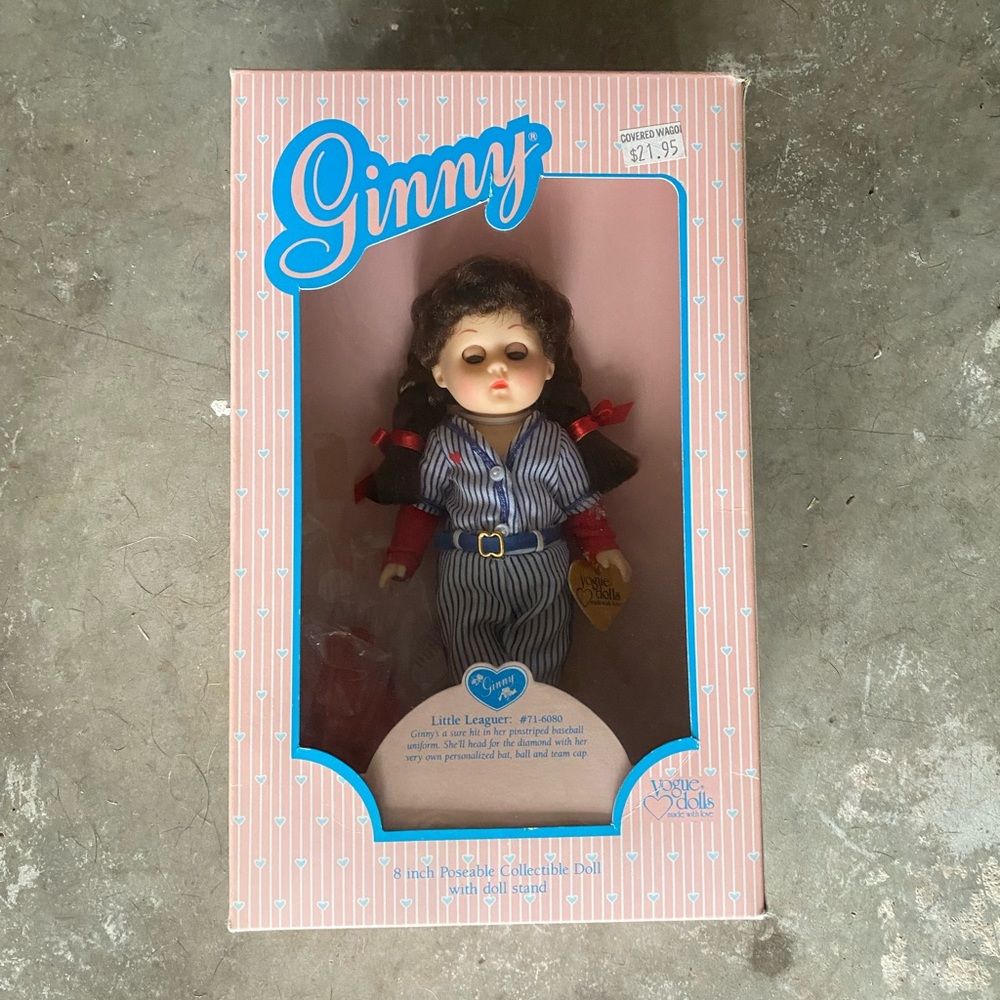 1988 Vogue Ginny Little Leaguer Collector’s Doll